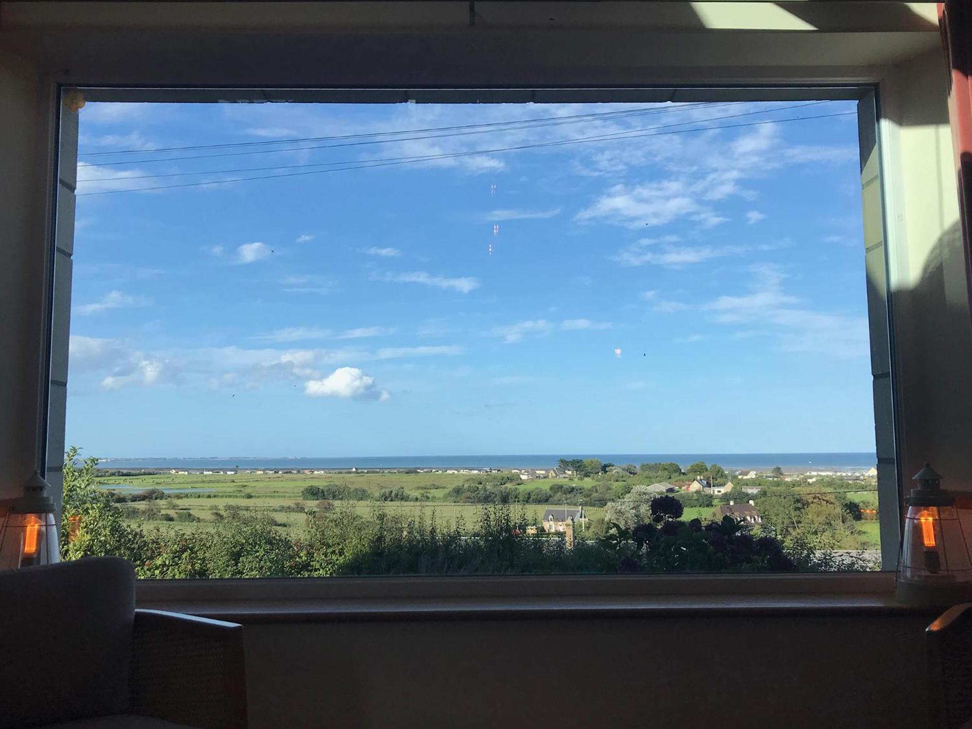 Maison De Charme Vue Sur Mer Pour 6 Pers Quinéville エクステリア 写真