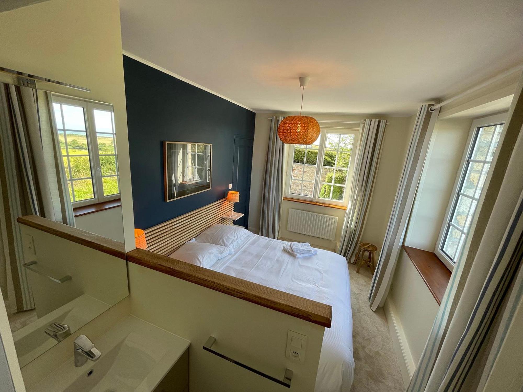 Maison De Charme Vue Sur Mer Pour 6 Pers Quinéville エクステリア 写真