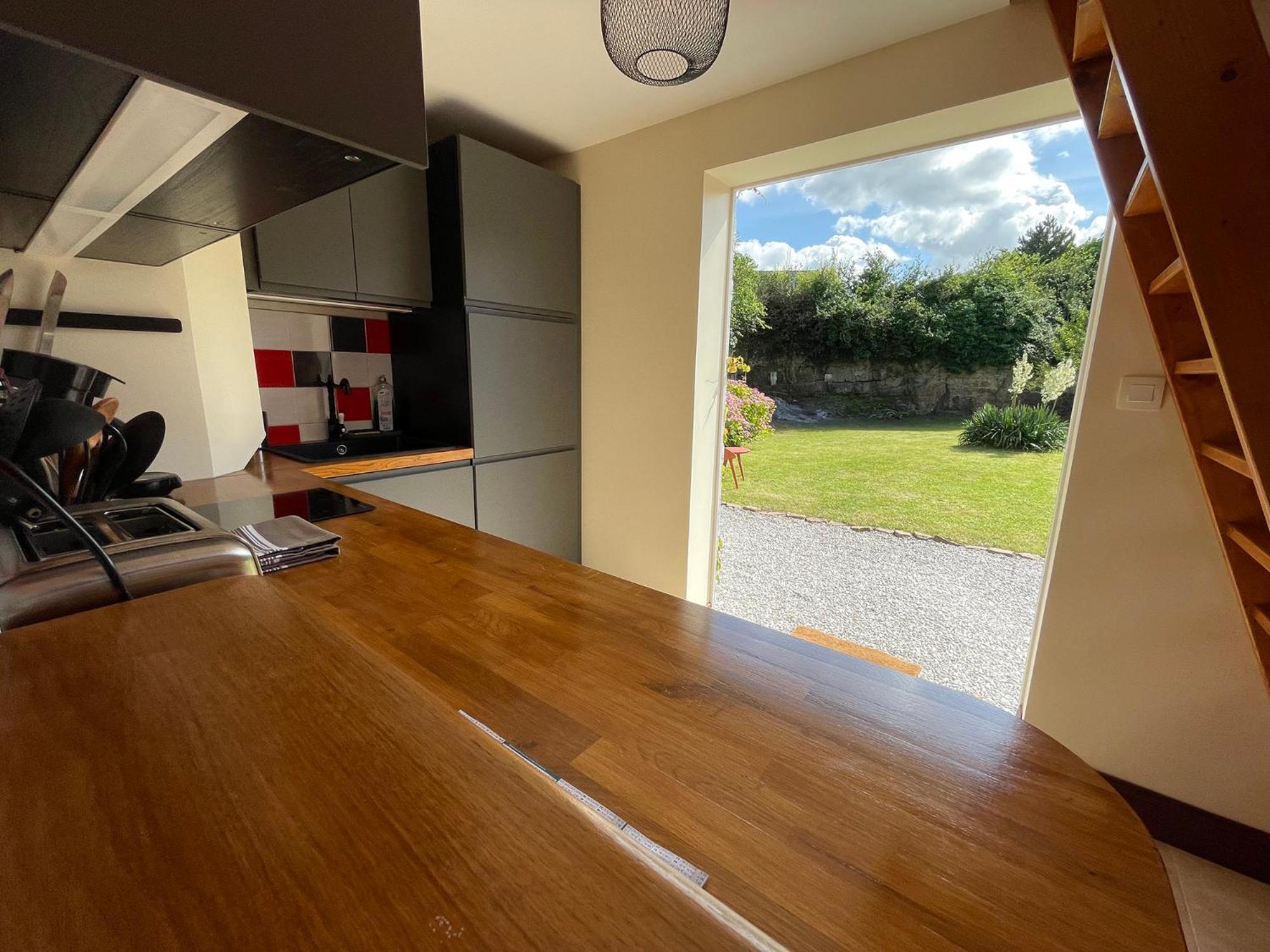 Maison De Charme Vue Sur Mer Pour 6 Pers Quinéville エクステリア 写真
