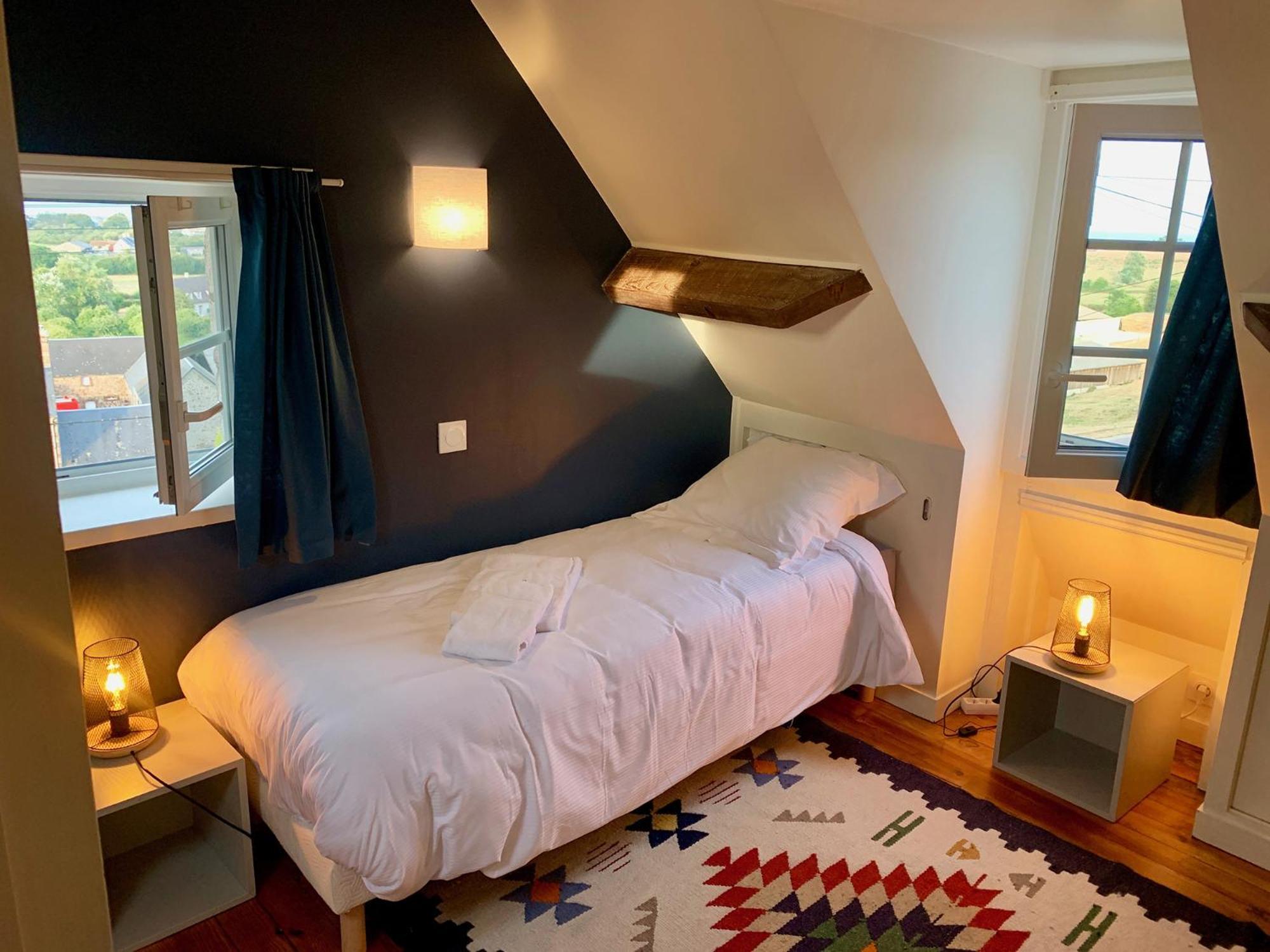 Maison De Charme Vue Sur Mer Pour 6 Pers Quinéville エクステリア 写真